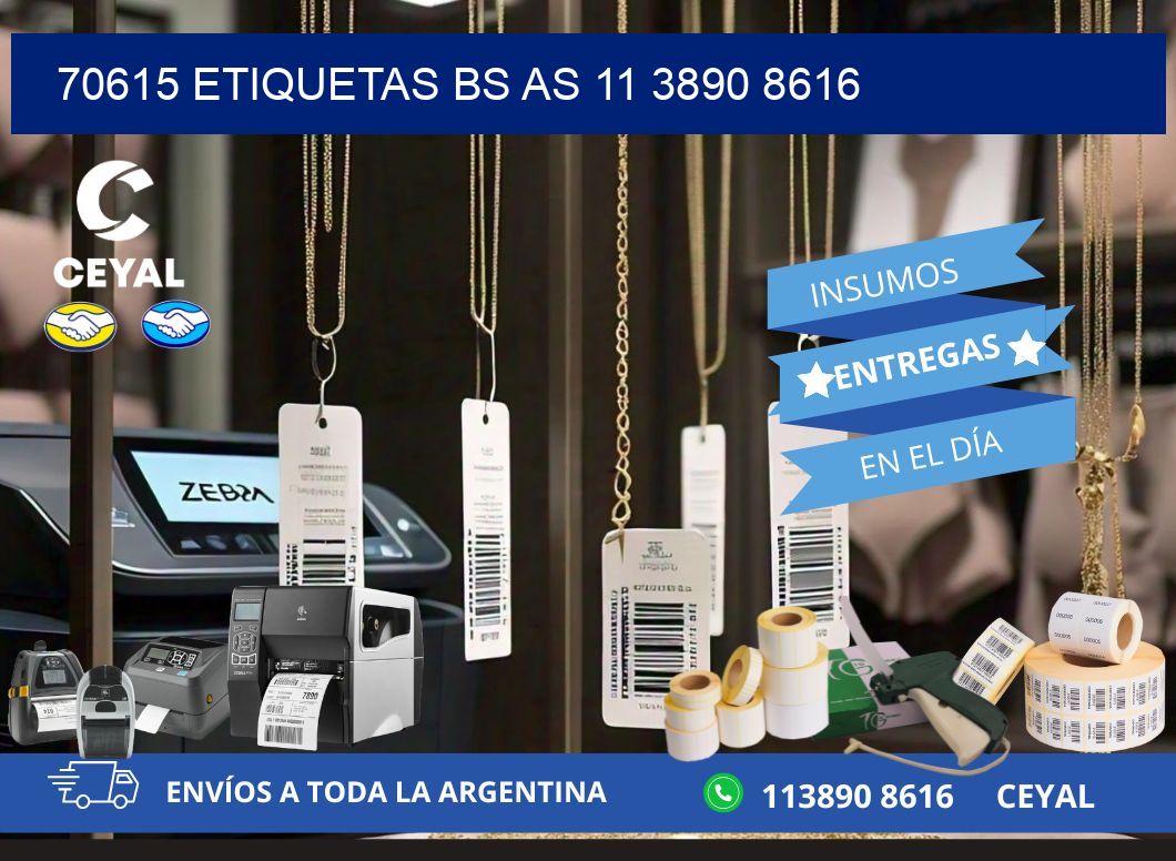 70615 ETIQUETAS BS AS 11 3890 8616
