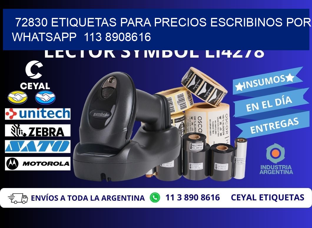 72830 ETIQUETAS PARA PRECIOS ESCRIBINOS POR WHATSAPP  113 8908616