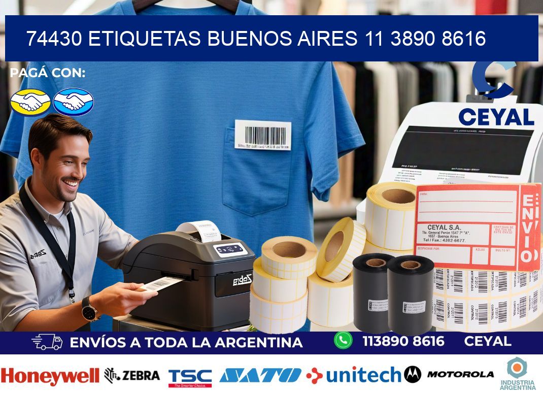 74430 ETIQUETAS BUENOS AIRES 11 3890 8616