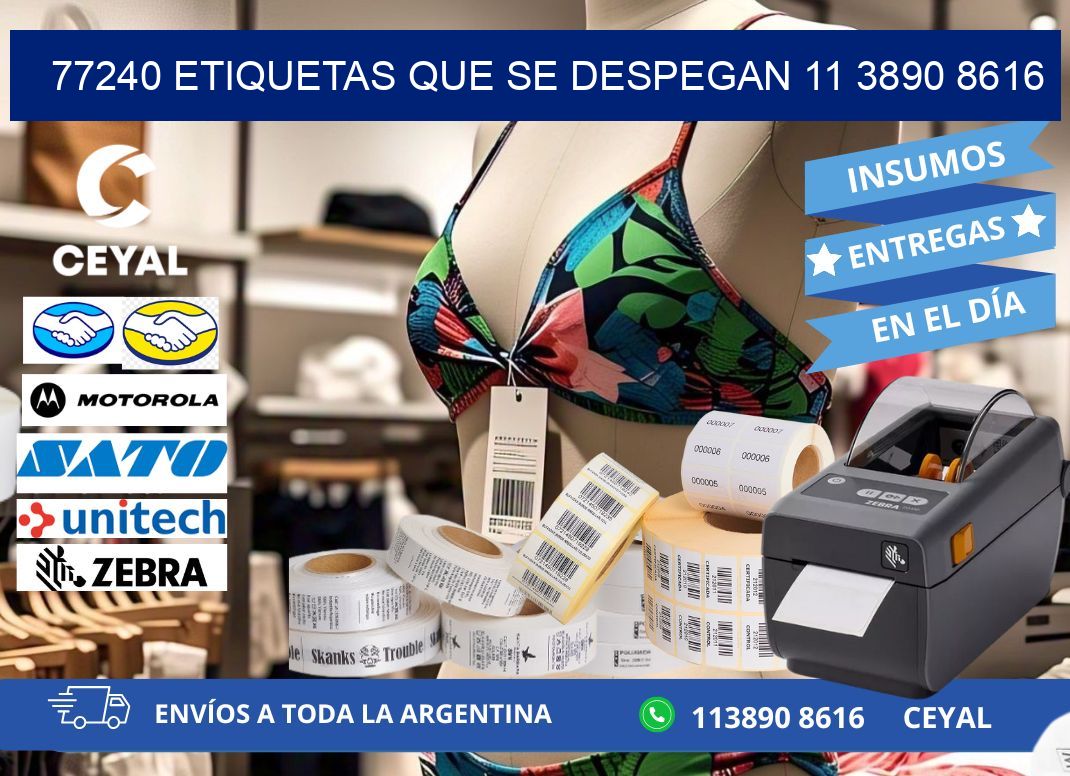 77240 ETIQUETAS QUE SE DESPEGAN 11 3890 8616
