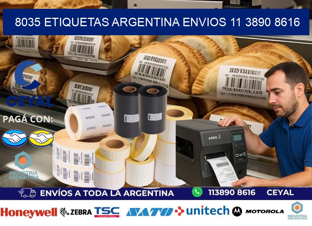 8035 ETIQUETAS ARGENTINA ENVIOS 11 3890 8616