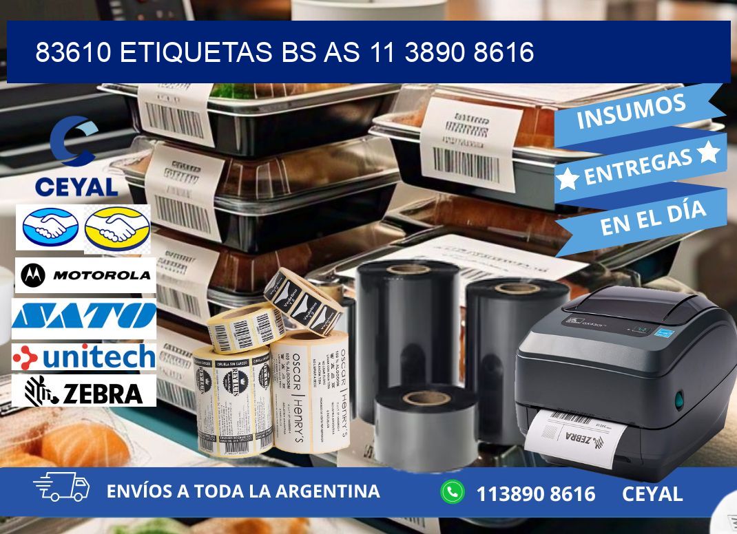 83610 ETIQUETAS BS AS 11 3890 8616