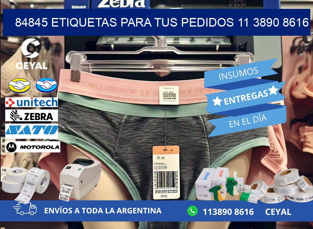 84845 ETIQUETAS PARA TUS PEDIDOS 11 3890 8616