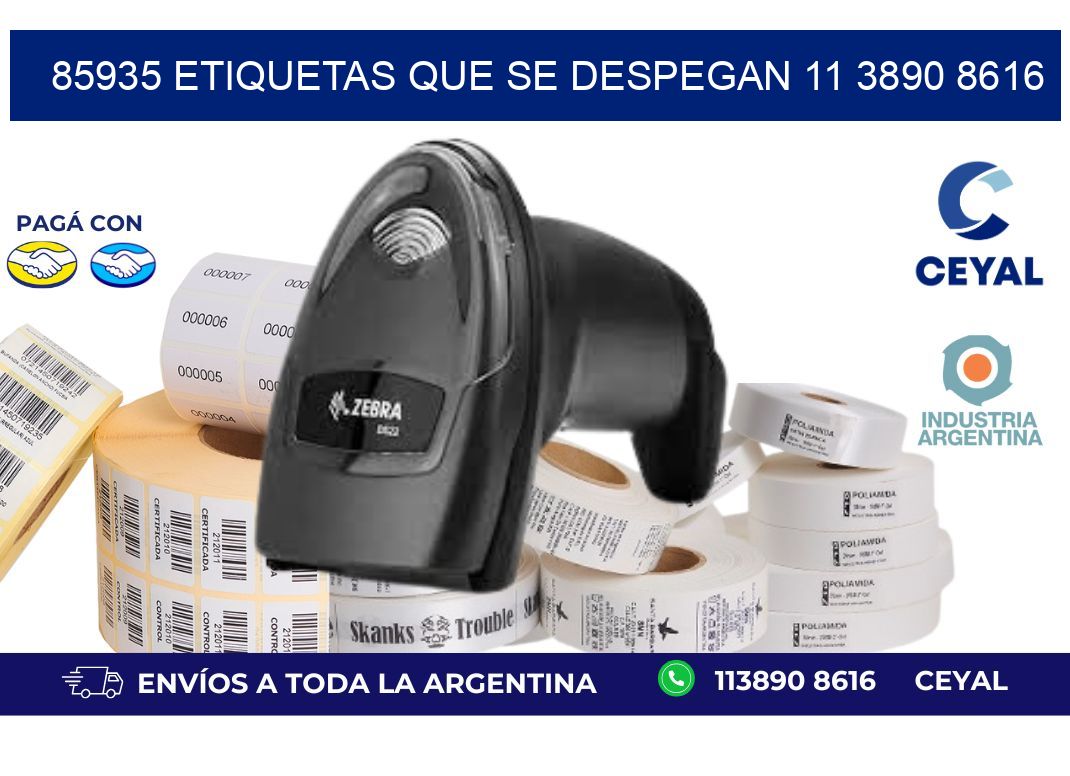 85935 ETIQUETAS QUE SE DESPEGAN 11 3890 8616