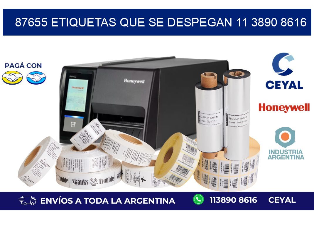 87655 ETIQUETAS QUE SE DESPEGAN 11 3890 8616