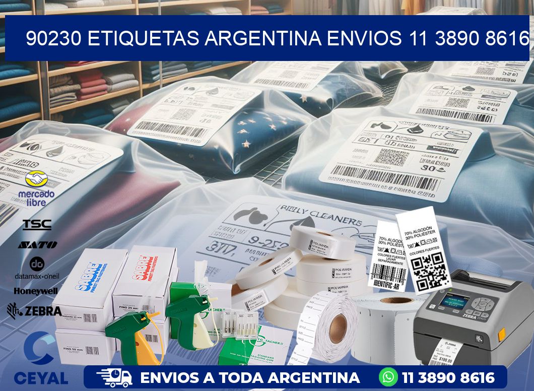 90230 ETIQUETAS ARGENTINA ENVIOS 11 3890 8616
