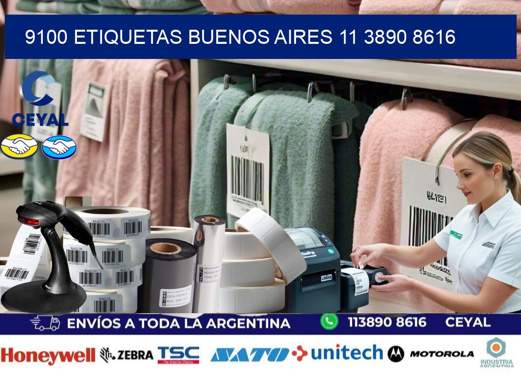 9100 ETIQUETAS BUENOS AIRES 11 3890 8616