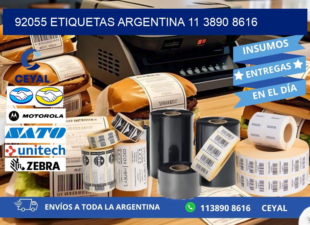 92055 ETIQUETAS ARGENTINA 11 3890 8616