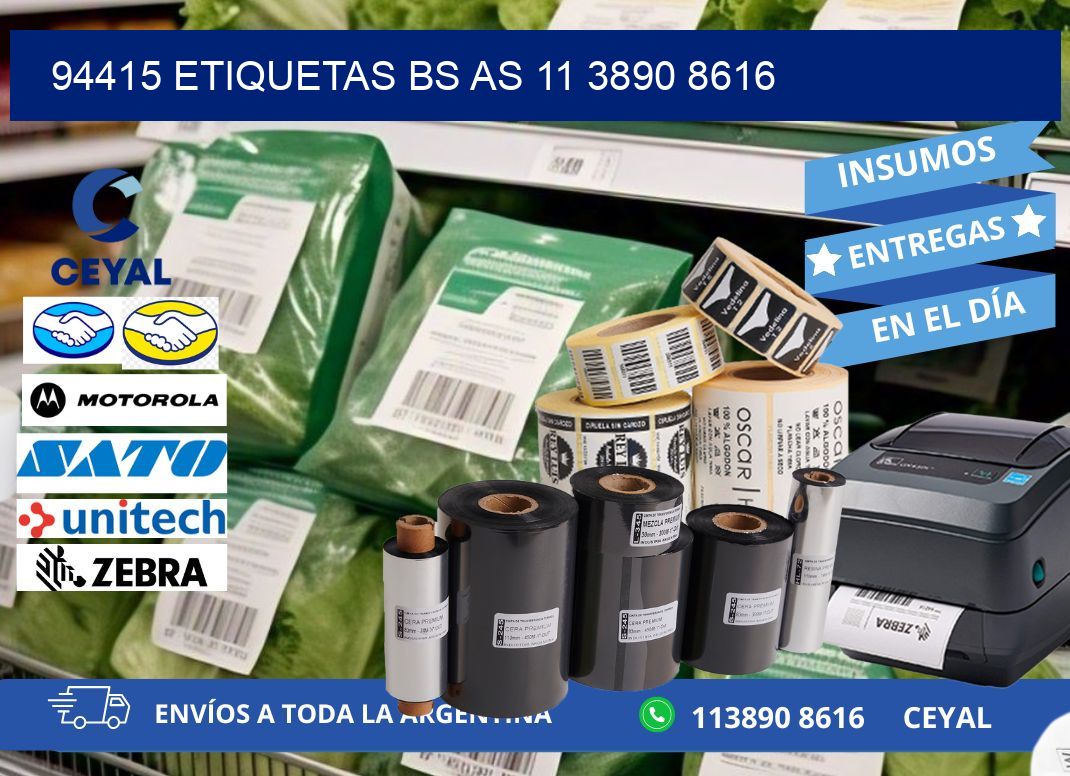 94415 ETIQUETAS BS AS 11 3890 8616