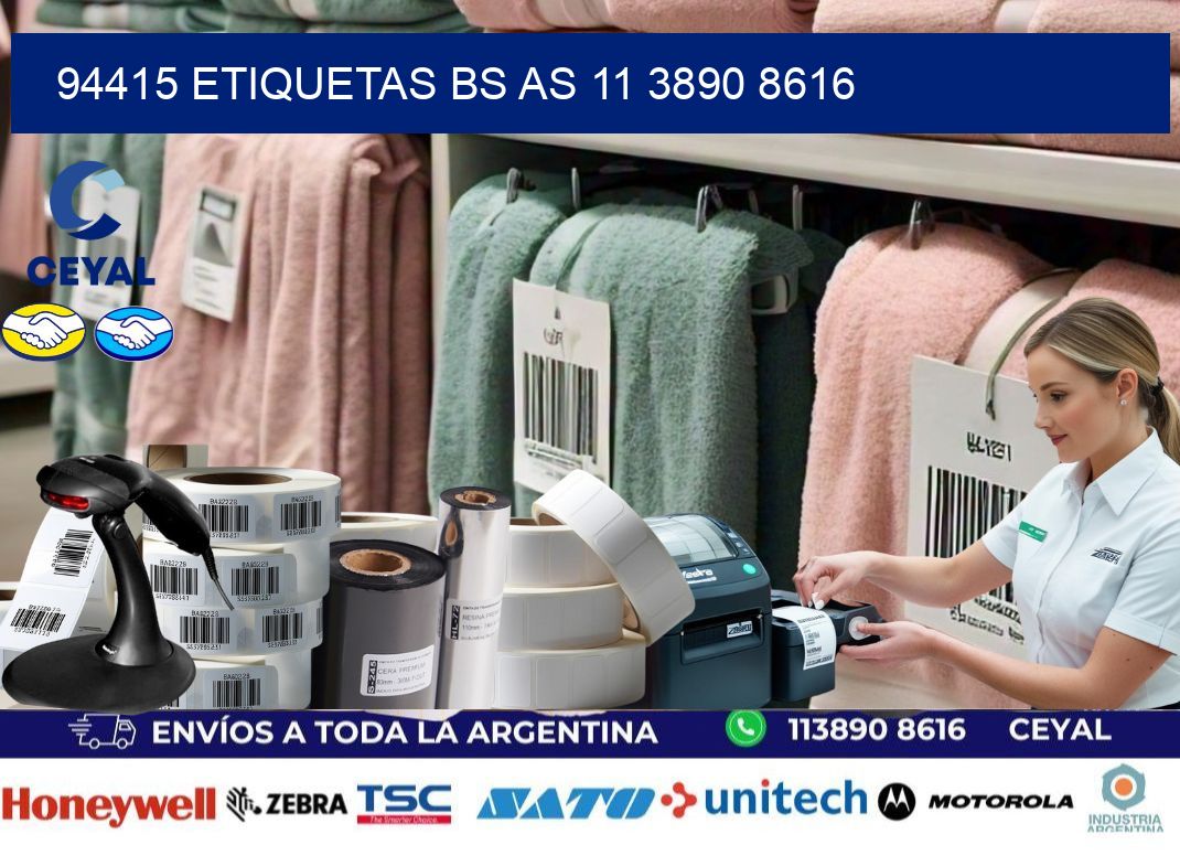 94415 ETIQUETAS BS AS 11 3890 8616
