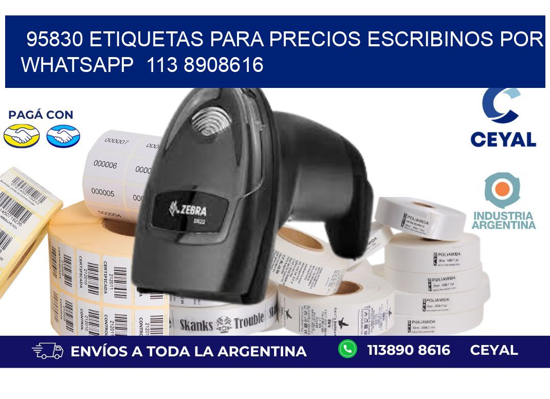 95830 ETIQUETAS PARA PRECIOS ESCRIBINOS POR WHATSAPP  113 8908616