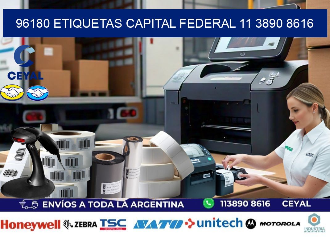 96180 ETIQUETAS CAPITAL FEDERAL 11 3890 8616