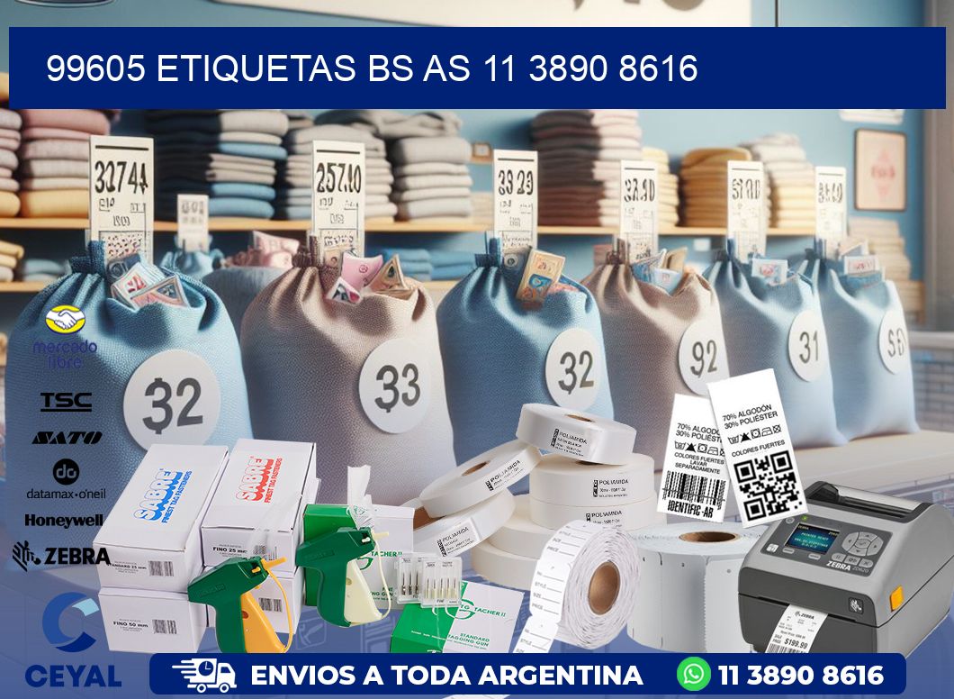 99605 ETIQUETAS BS AS 11 3890 8616