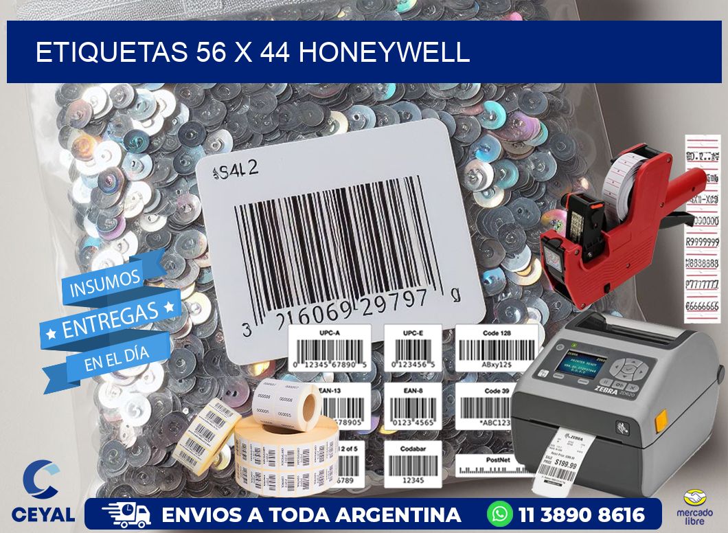 ETIQUETAS 56 x 44 HONEYWELL