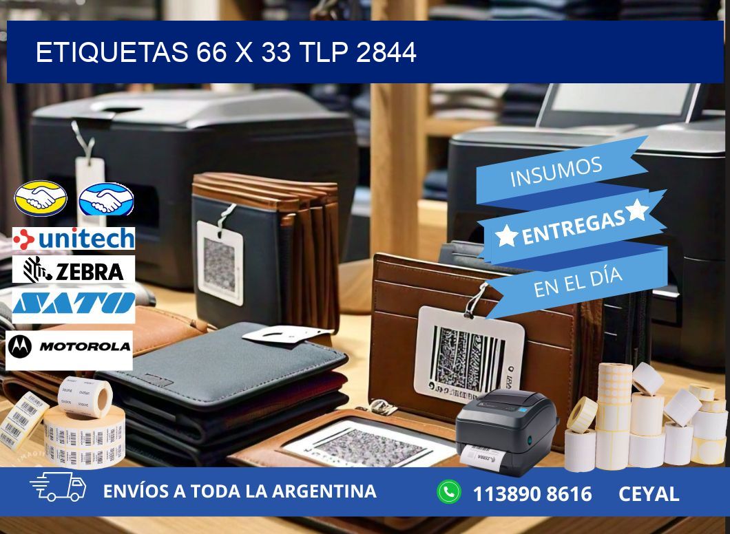 ETIQUETAS 66 x 33 TLP 2844