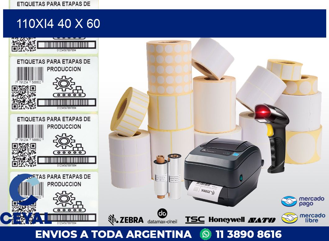 110Xi4 40 x 60