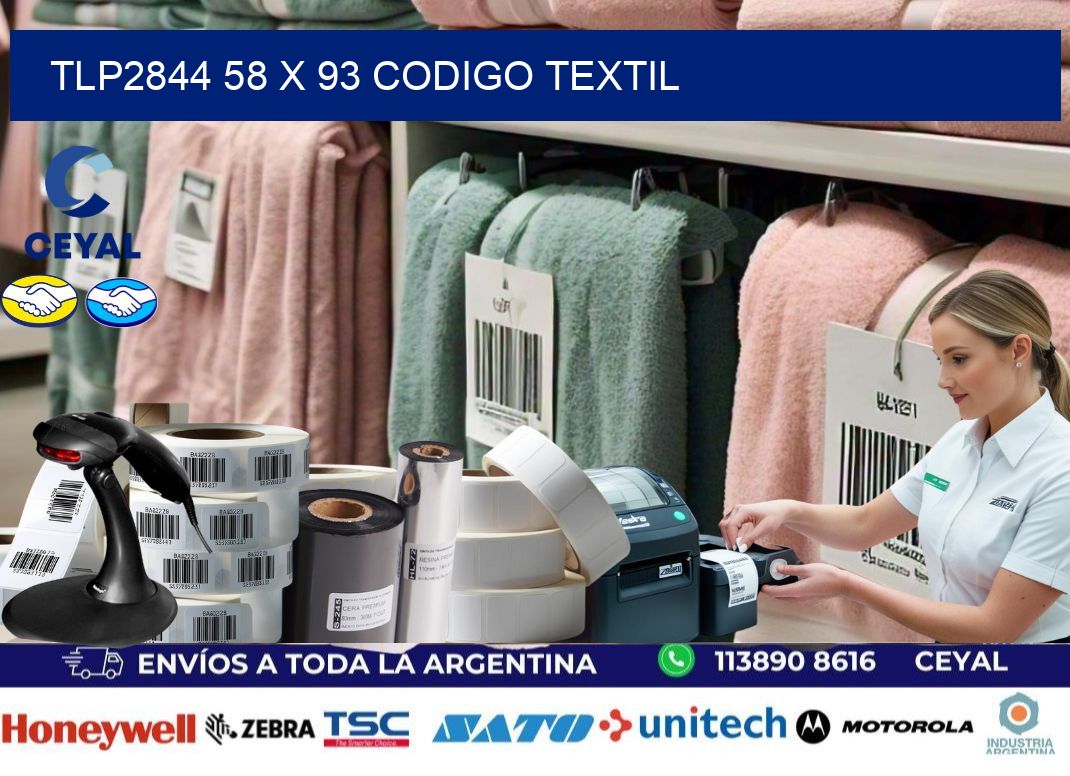 TLP2844 58 x 93 CODIGO TEXTIL