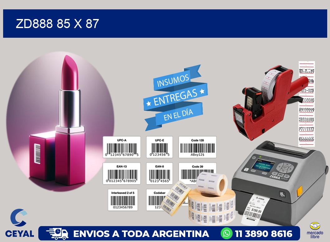 ZD888 85 x 87