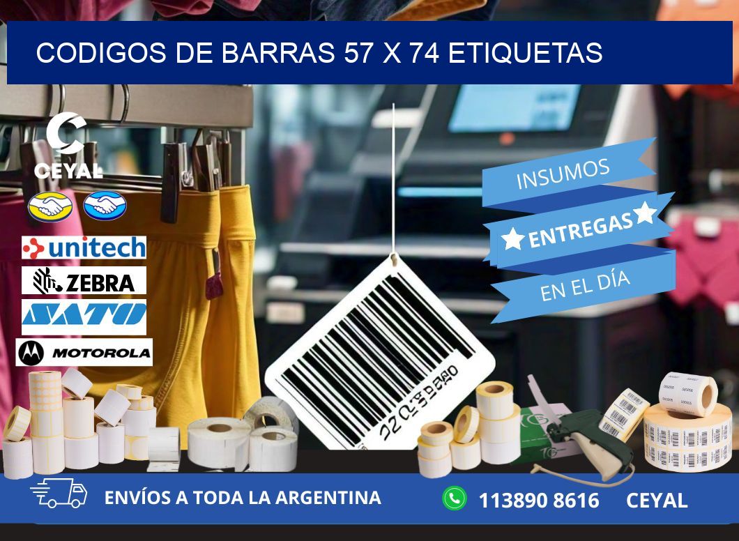 codigos de barras 57 x 74 etiquetas