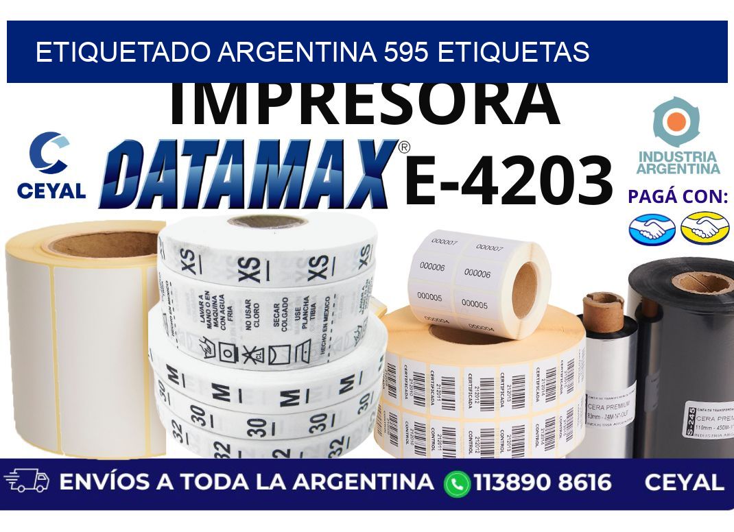 etiquetado argentina 595 etiquetas