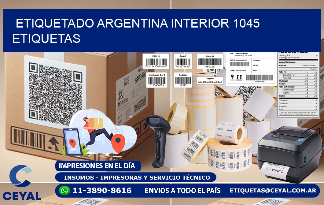 etiquetado argentina interior 1045 etiquetas