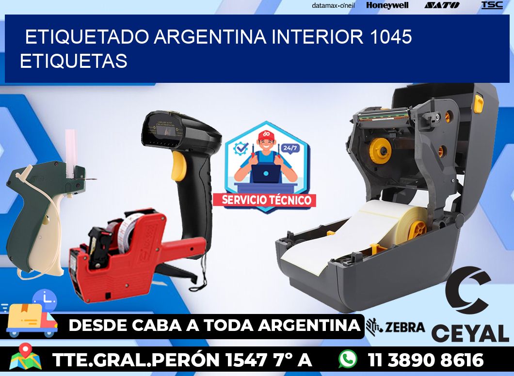 etiquetado argentina interior 1045 etiquetas