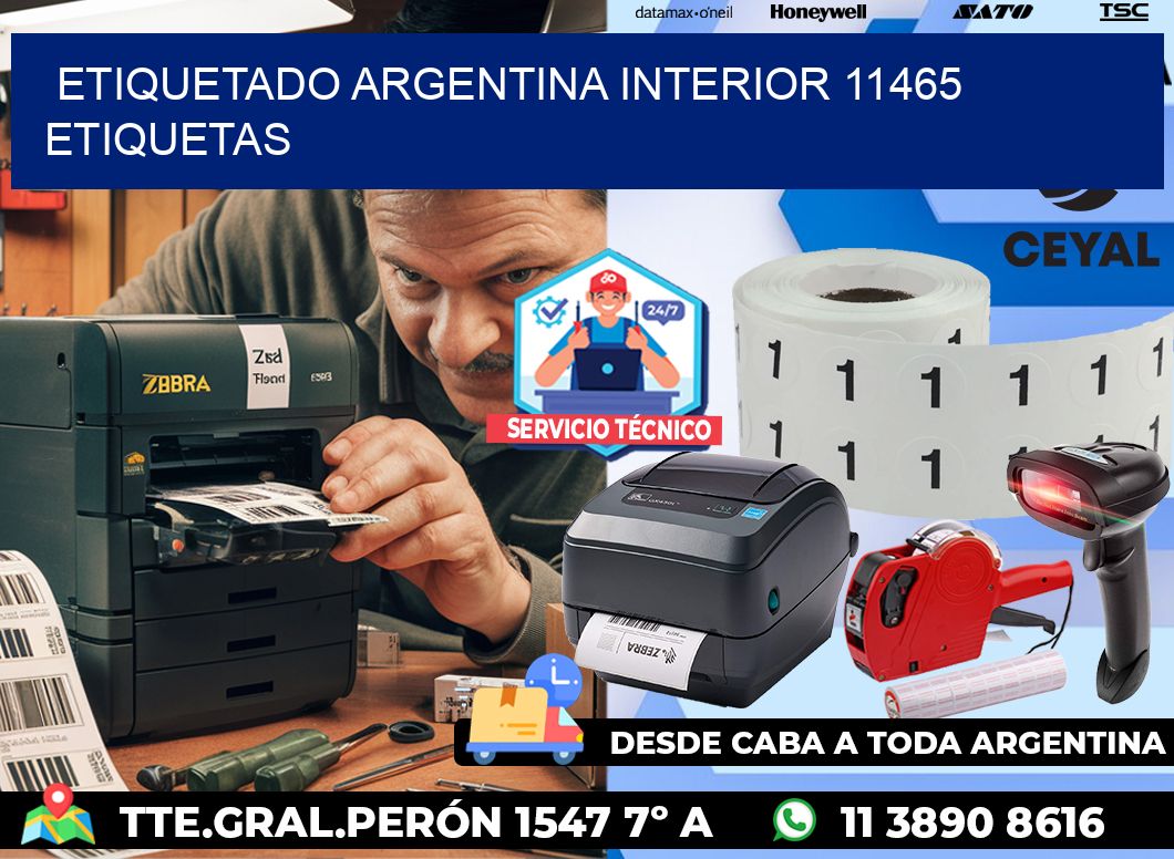 etiquetado argentina interior 11465 etiquetas