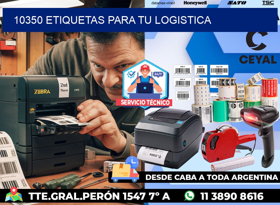 10350 etiquetas para tu logistica