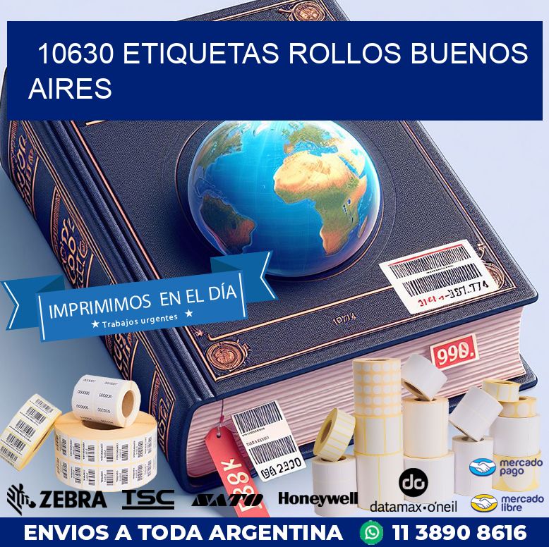 10630 etiquetas rollos buenos aires