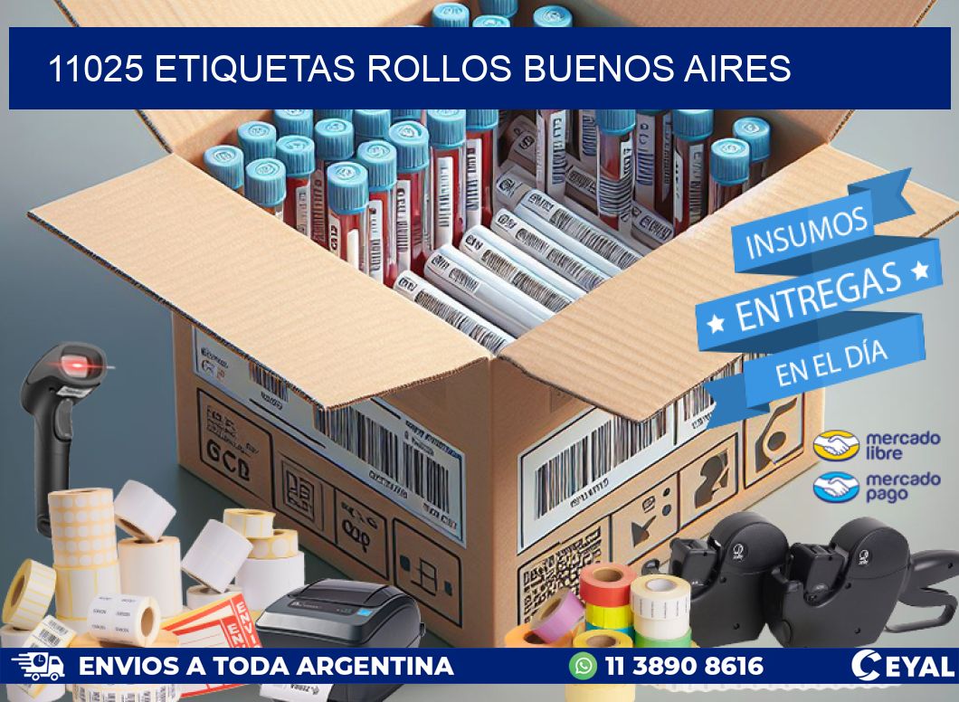 11025 etiquetas rollos buenos aires
