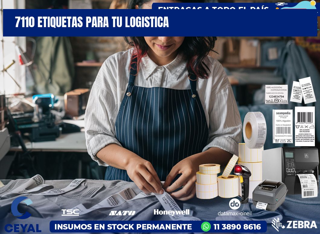 7110 etiquetas para tu logistica