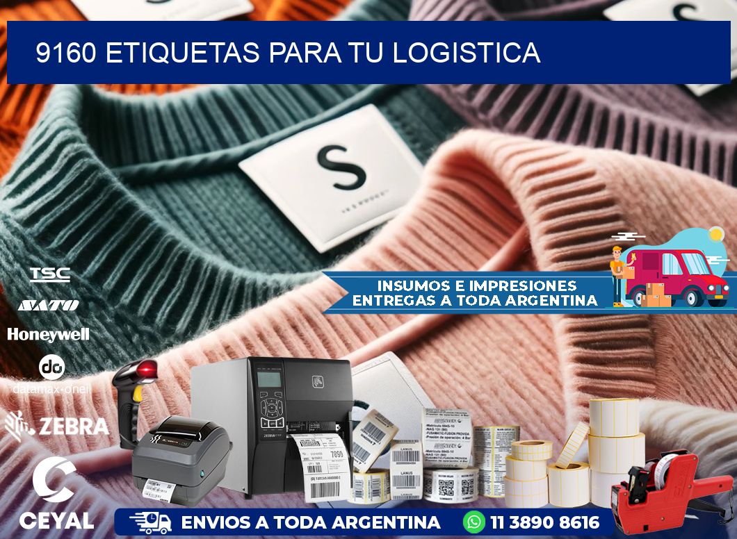 9160 etiquetas para tu logistica