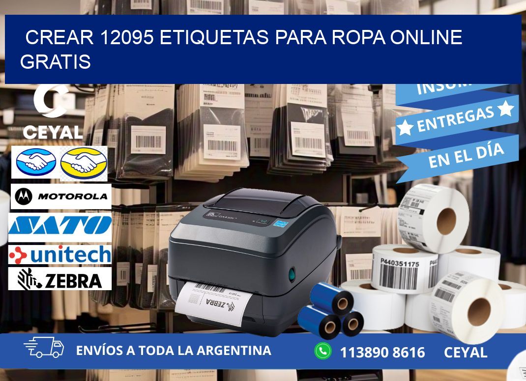 Crear 12095 etiquetas para ropa online gratis