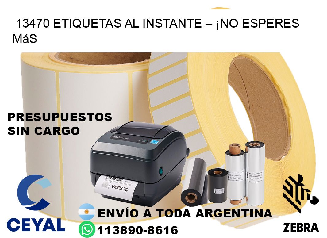 13470 Etiquetas al Instante – ¡No Esperes Más