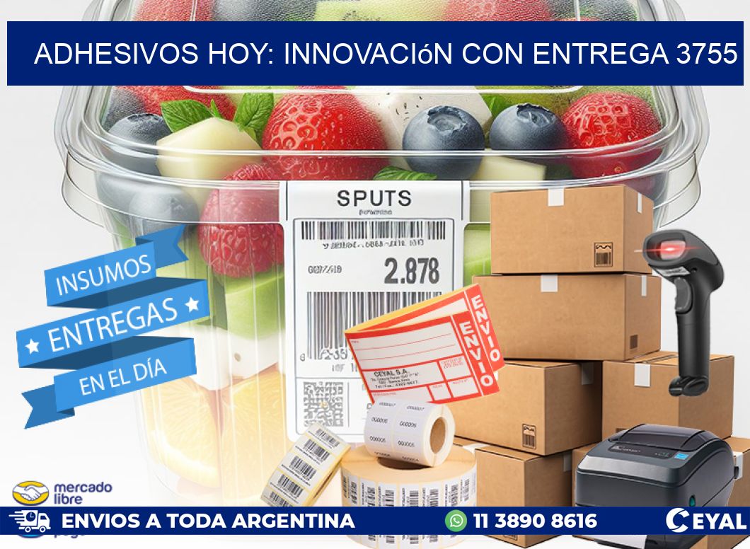 Adhesivos Hoy: Innovación con Entrega 3755