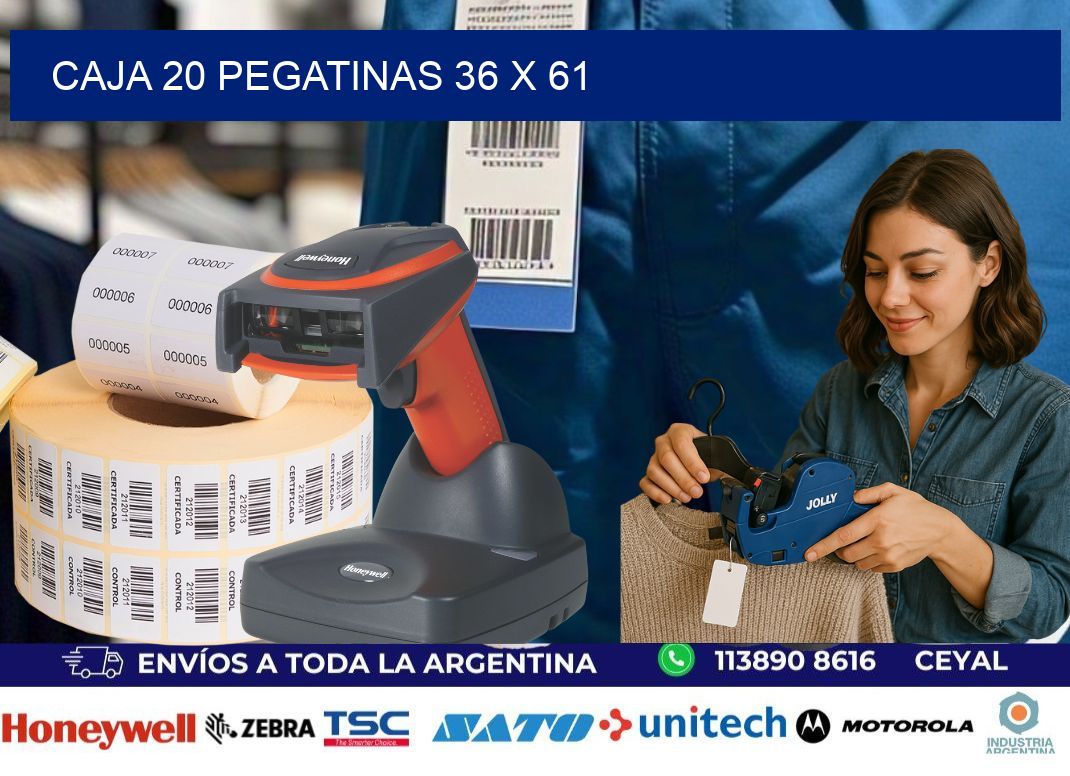 CAJA 20 PEGATINAS 36 x 61