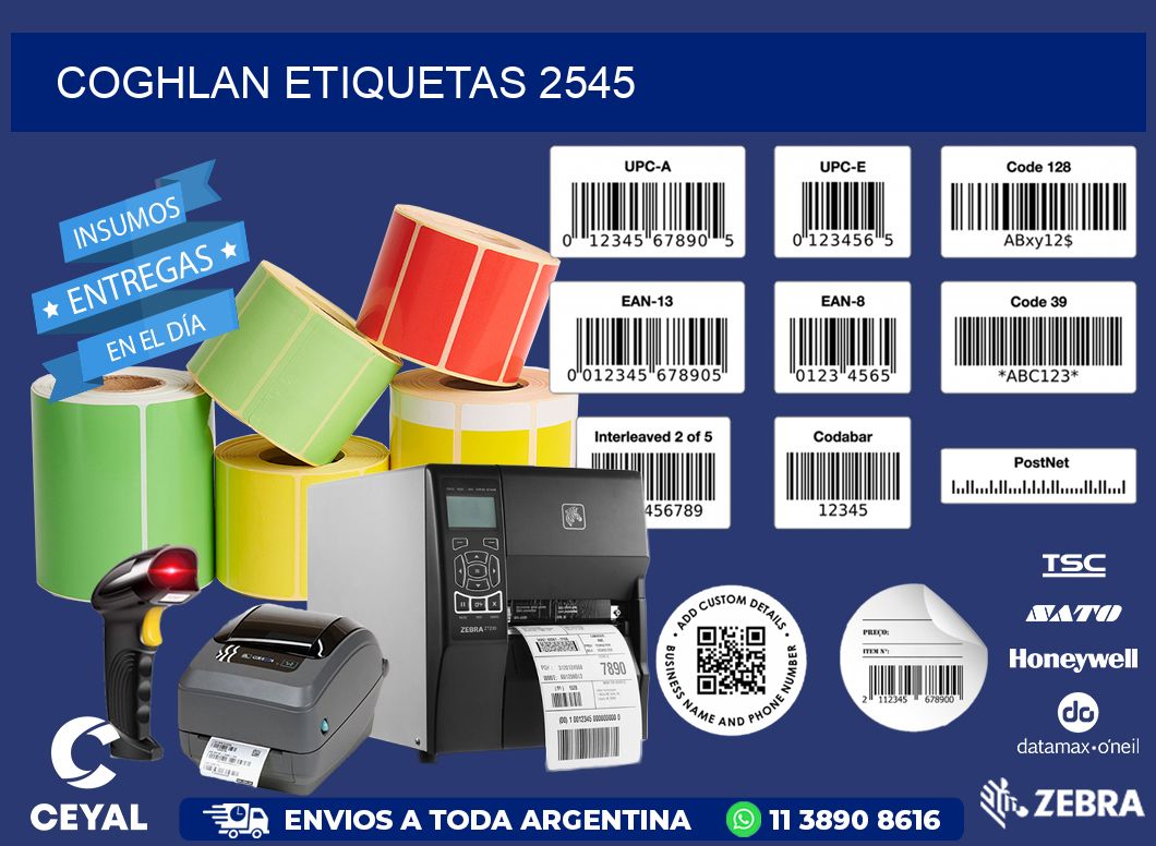 Coghlan etiquetas 2545