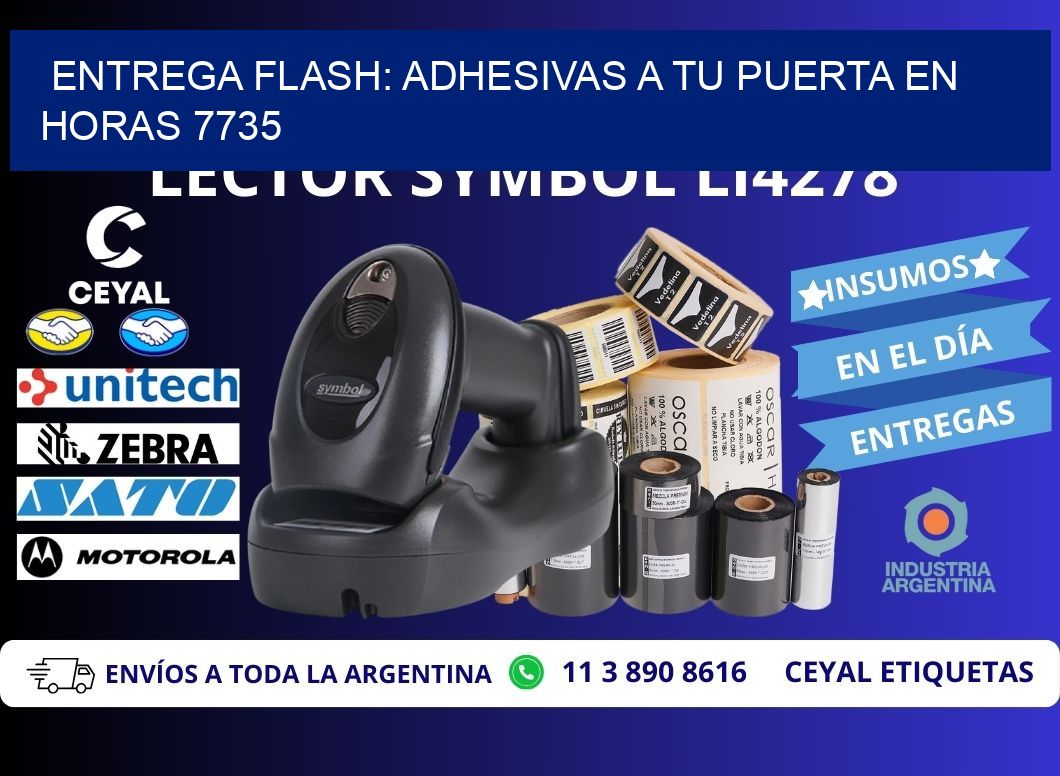 Entrega Flash: Adhesivas A Tu Puerta en Horas 7735