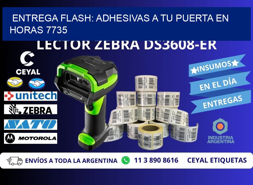 Entrega Flash: Adhesivas A Tu Puerta en Horas 7735