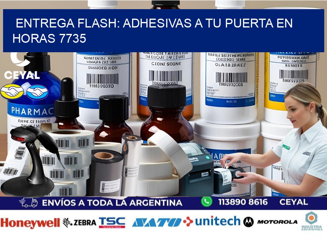Entrega Flash: Adhesivas A Tu Puerta en Horas 7735