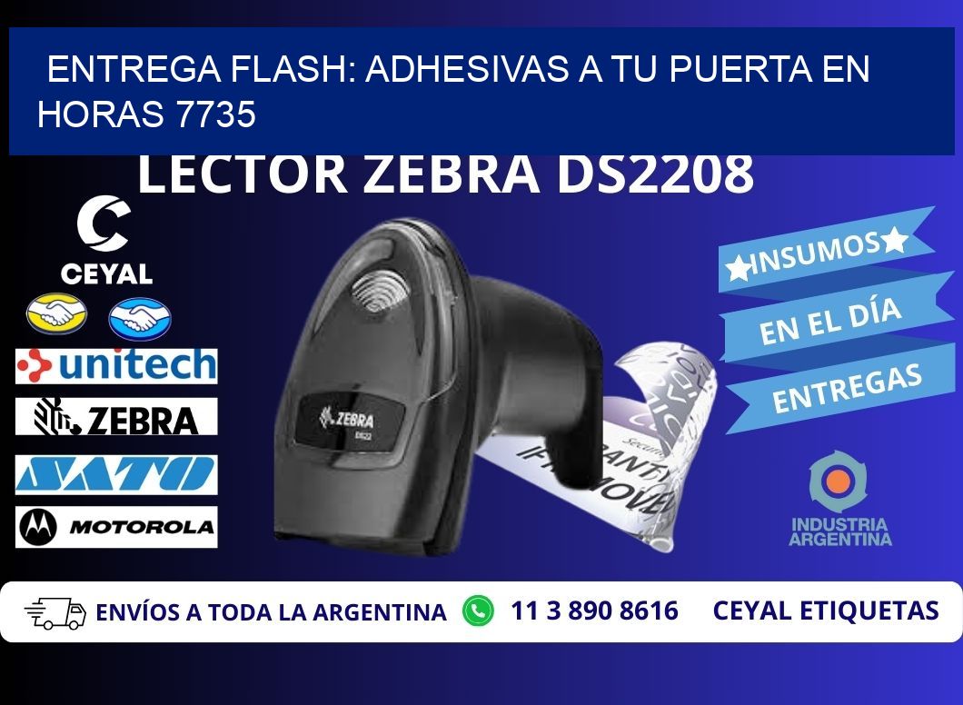 Entrega Flash: Adhesivas A Tu Puerta en Horas 7735