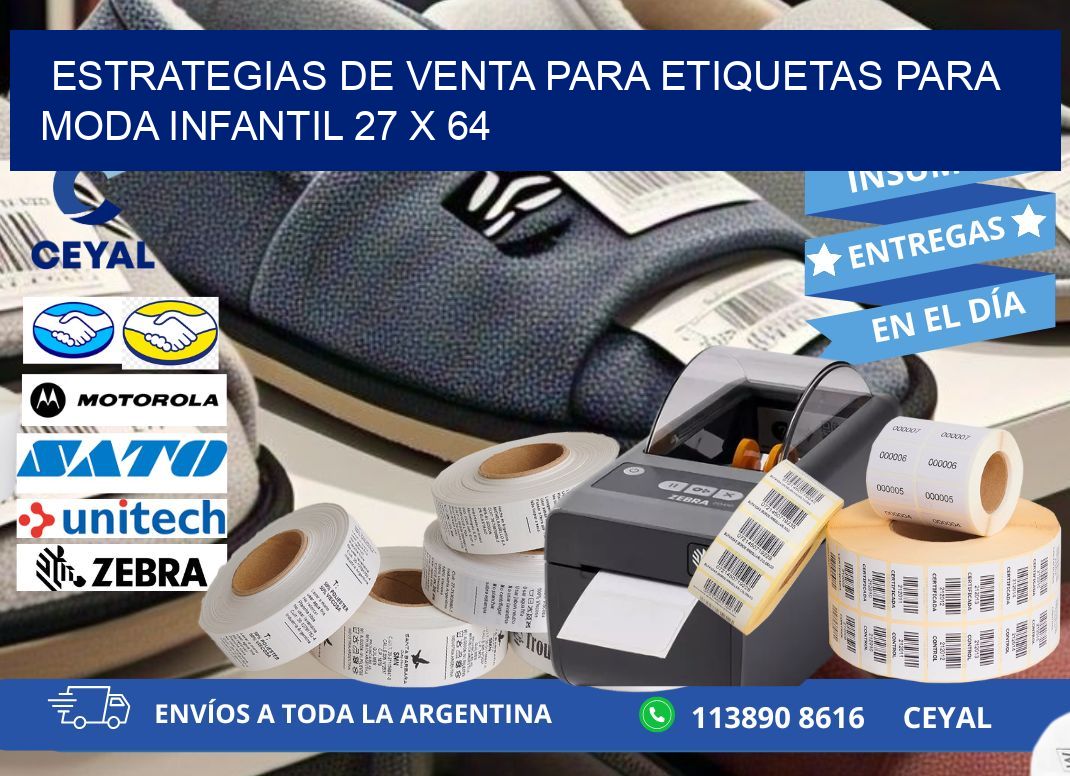 Estrategias de Venta para Etiquetas para Moda Infantil 27 x 64
