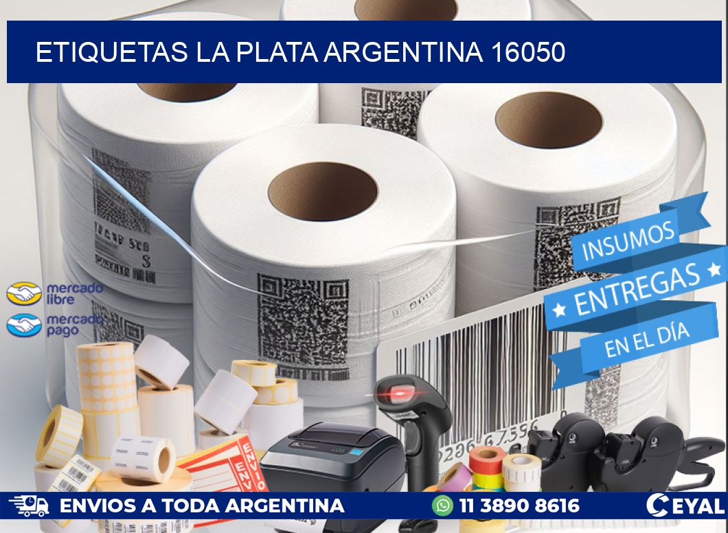 Etiquetas La Plata Argentina 16050