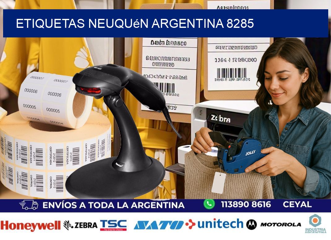 Etiquetas Neuquén Argentina 8285