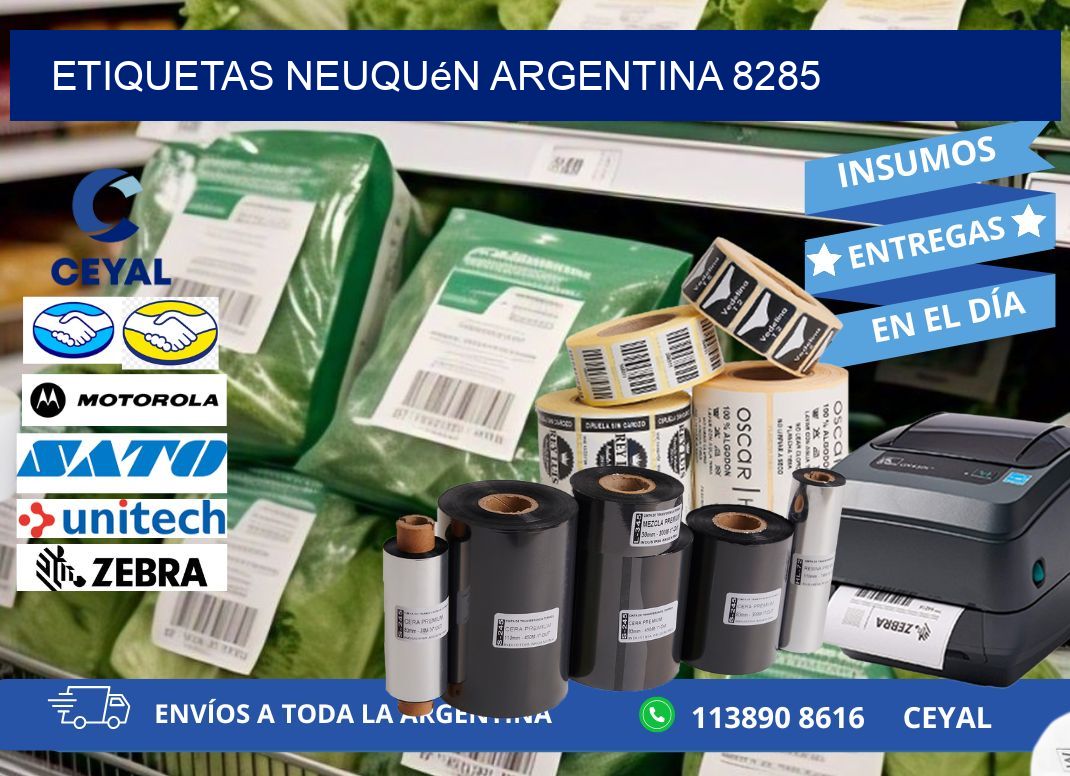Etiquetas Neuquén Argentina 8285