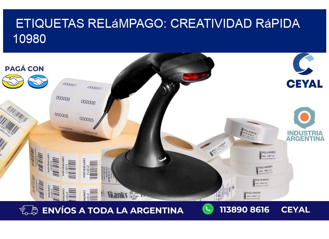 Etiquetas Relámpago: Creatividad Rápida 10980