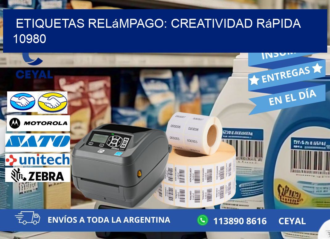 Etiquetas Relámpago: Creatividad Rápida 10980