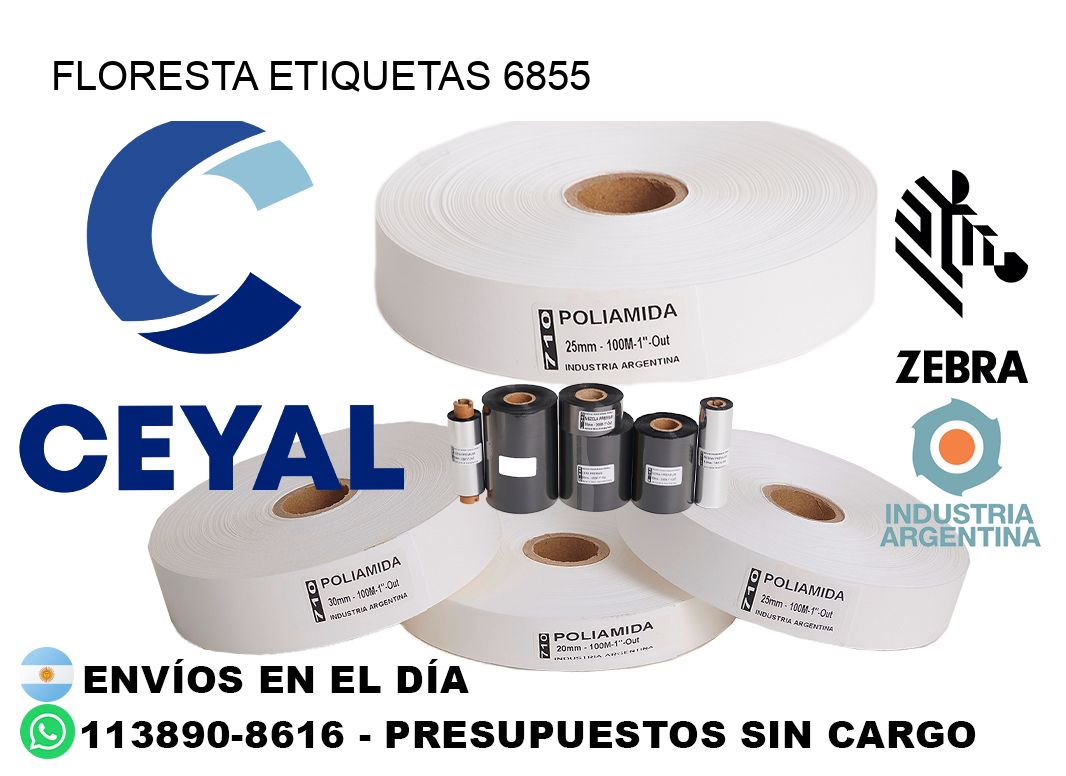 Floresta etiquetas 6855