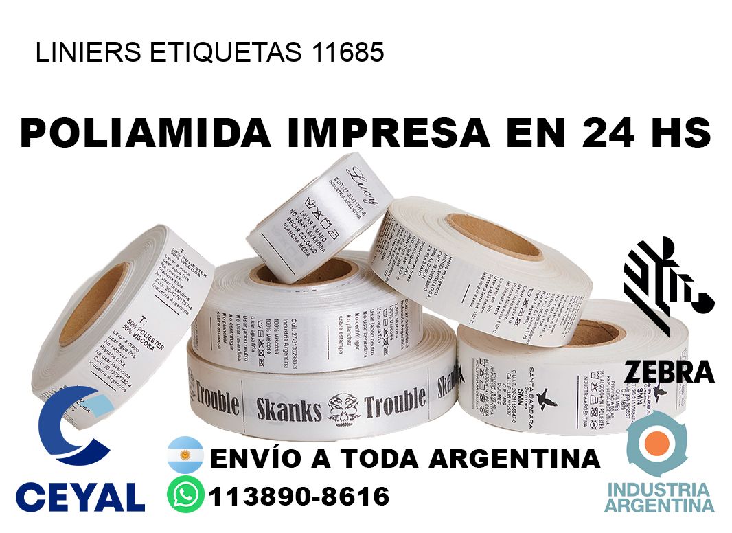 Liniers etiquetas 11685