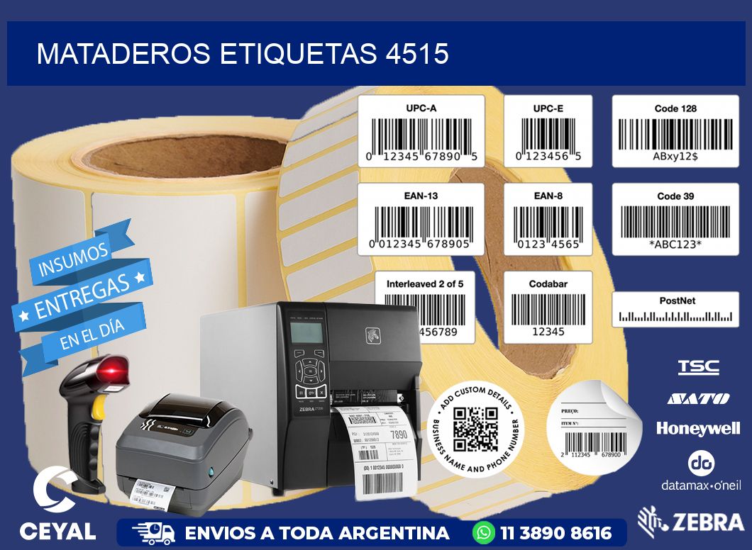 Mataderos etiquetas 4515